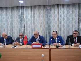 محمد ولد الرشيد يجري مباحثات مع مسؤولين برلمانيين من المالديف وليسوتو وجيبوتي