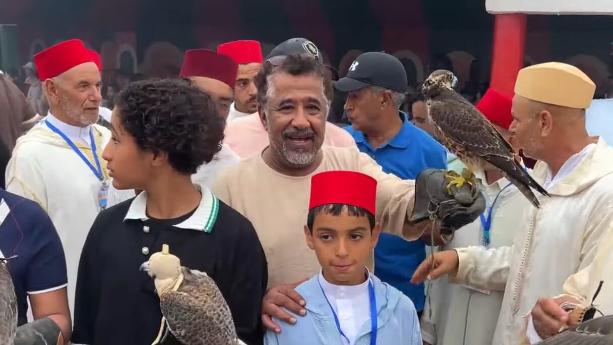 زيارة الشاب خالد لموسم مولاي عبد الله أمغار