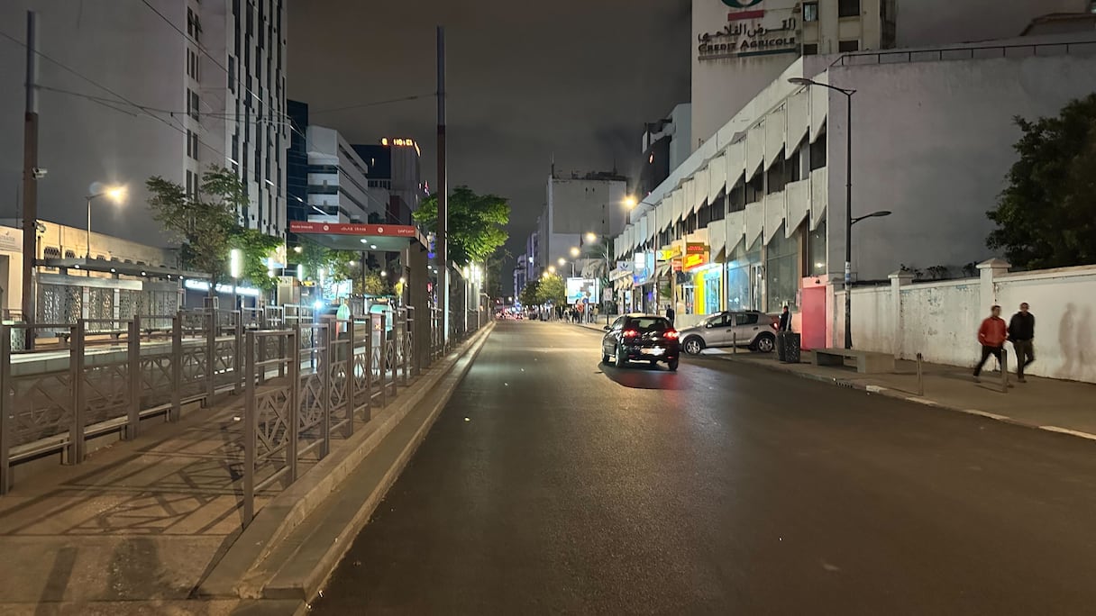 تهيئة شارع عبد المومن بالبيضاء