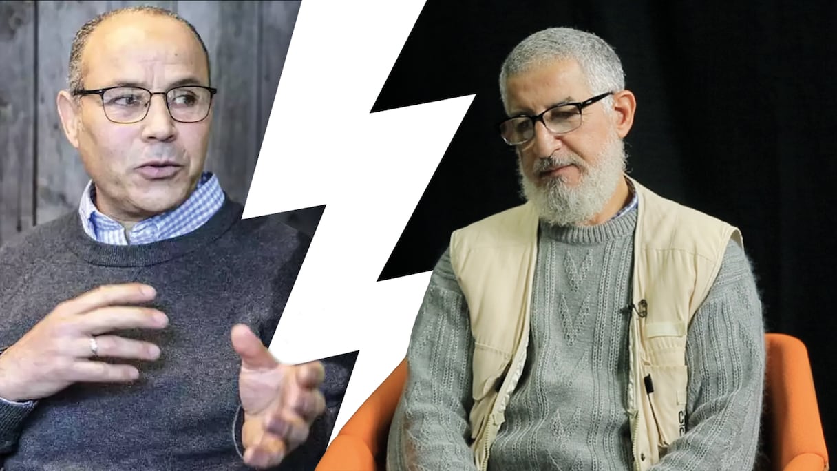 Ali Aarass et Abderrazak Soumah. (M. Bifiss/Le360).