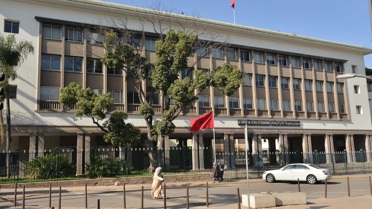 Le siège du Conseil de la ville de Casablanca