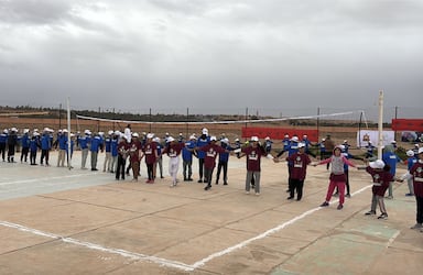 الواحة للكرة الطائرة ينعش الساحة الرياضية بفكيك ويكتشف جيلا جديدا من المواهب