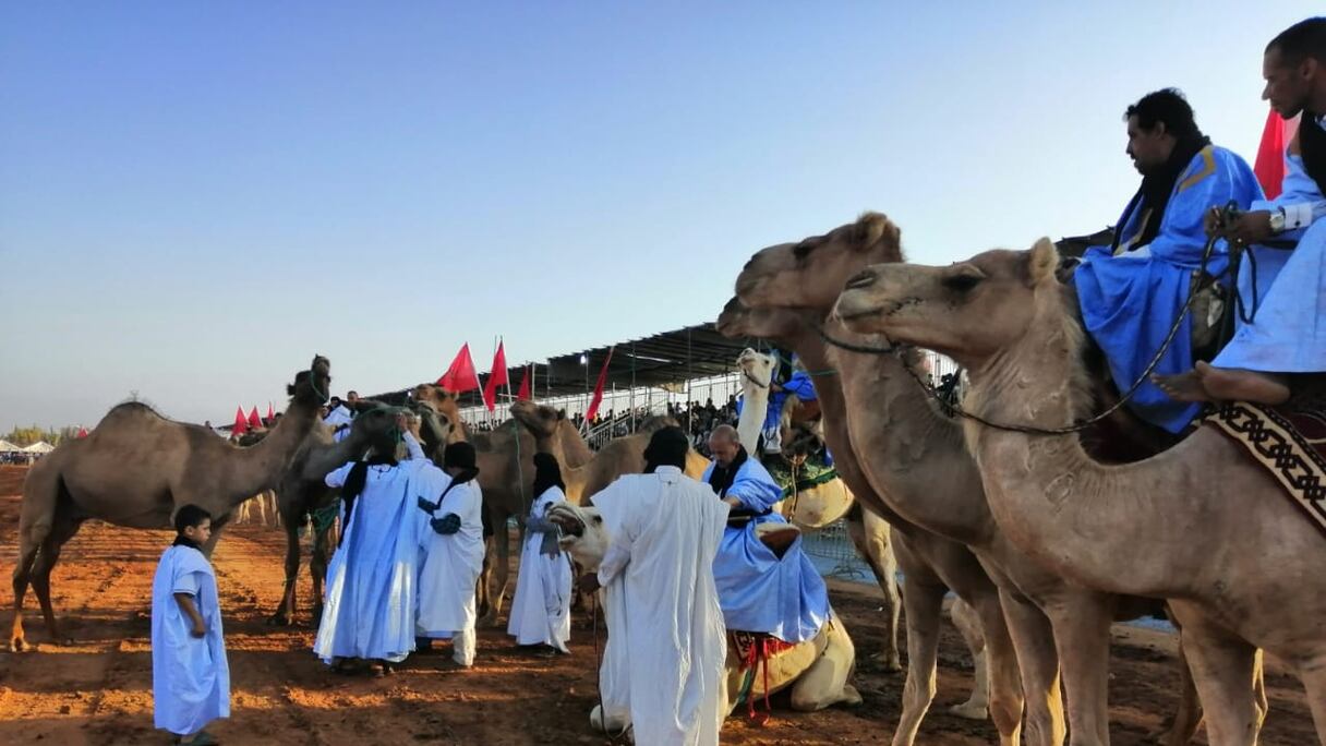 صورة من الأرشيف . أسبوع الجمل بكلميم