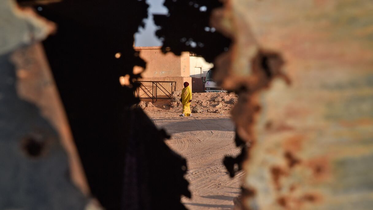 Dans un des camps du Polisario à Tindouf, en Algérie. (AFP).