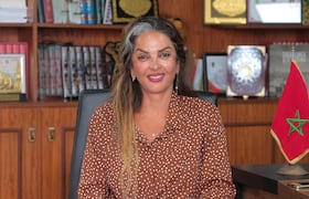 كنزة الشرايبي، رئيسة مقاطعة سيدي بليوط