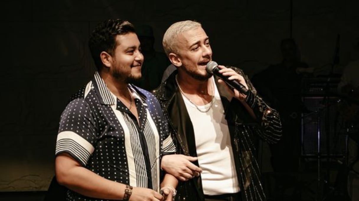 سعد لمجرد ومهدي مزين