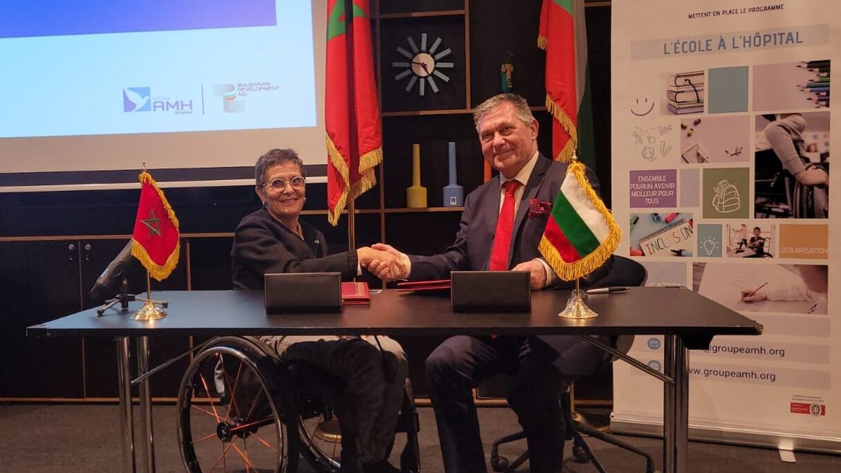 الودادية المغربية للمعاقين تعقد اتفاقية شراكة مع وزارة خارجية جمهورية بلغاريا