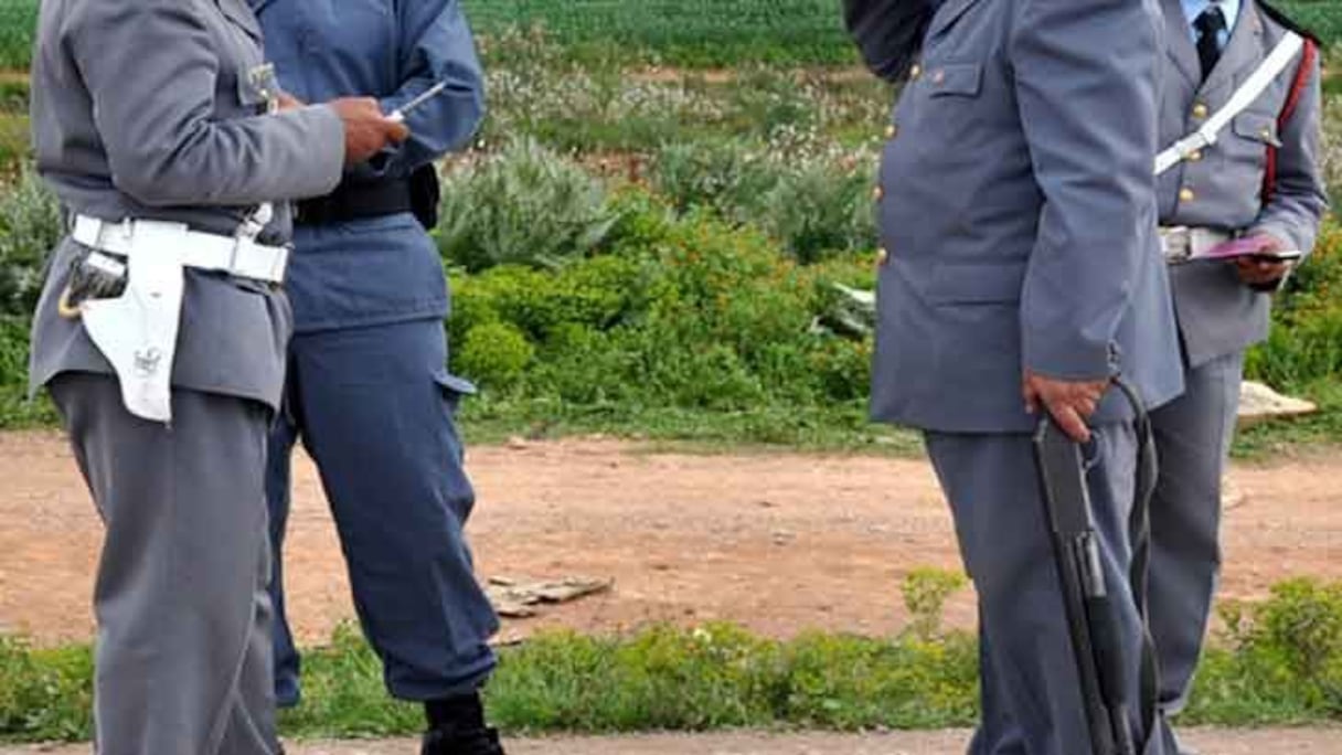 عناصر من الدرك الملكي (صورة تعبيرية)