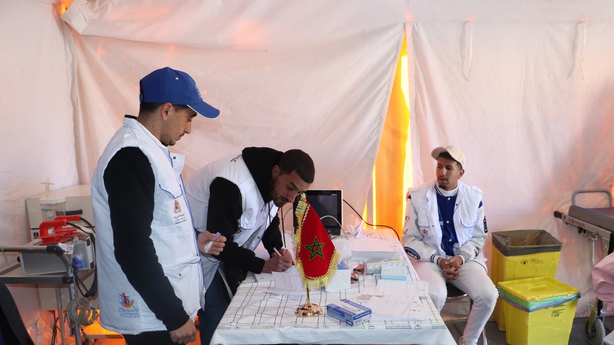 المستشفى المتنقل بجماعة إملشيل