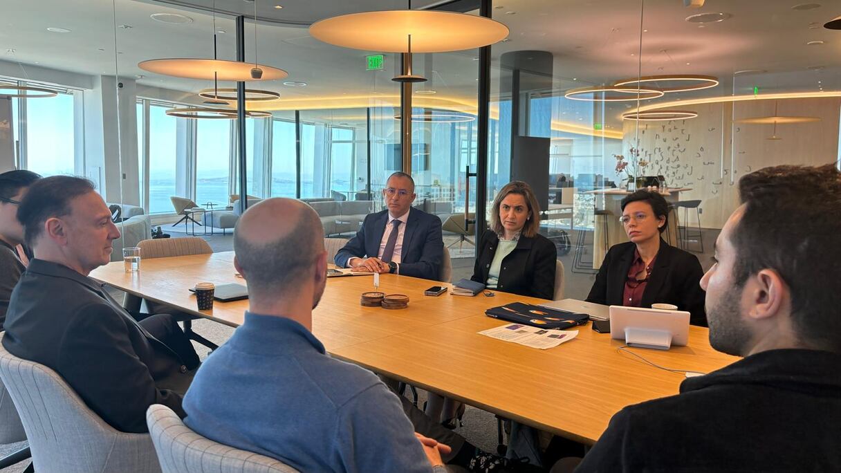 غيثة مزور تعقد في سان فرانسيسكو لقاء عمل مع الشركة العالمية للاستثمار 'مبادلة'