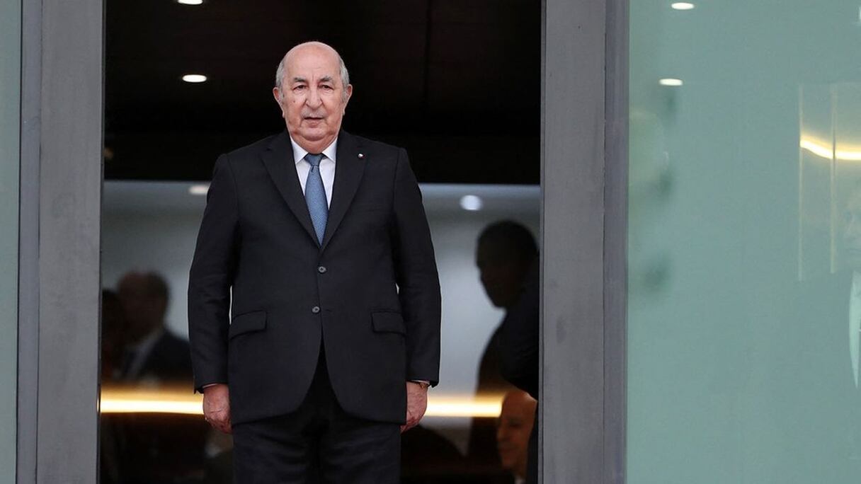 Le président algérien Abdelmadjid Tebboune.