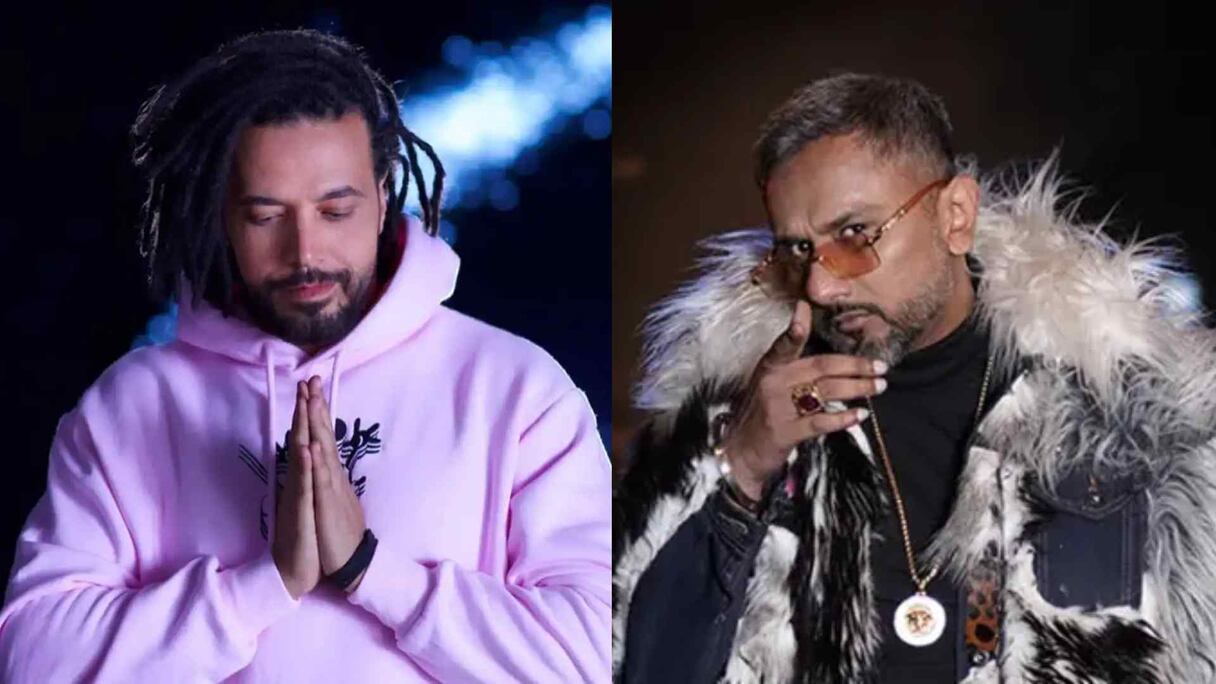 مغني الراب الهندي يويو هاني سينغ وعبد الفتاح الجريني