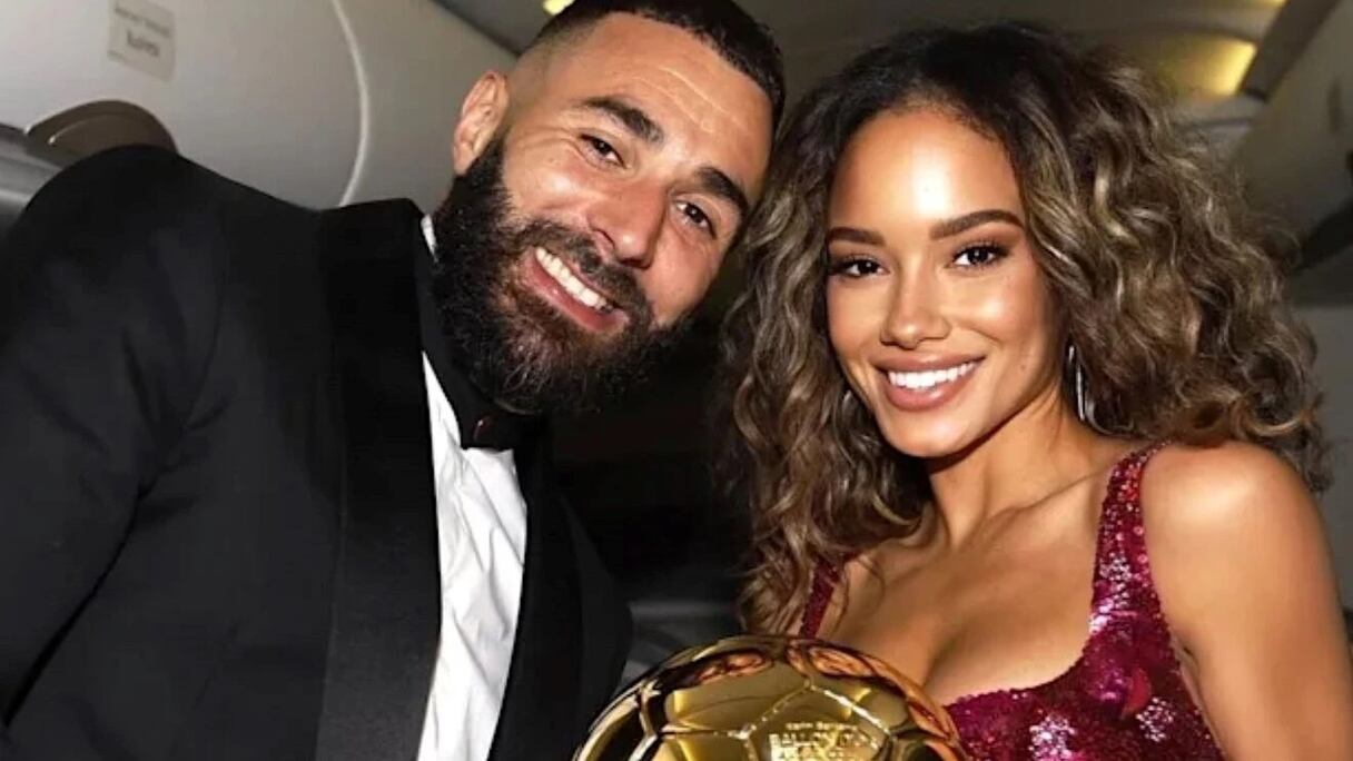 كريم بنزيما وحبيبته جوردان أوزونا