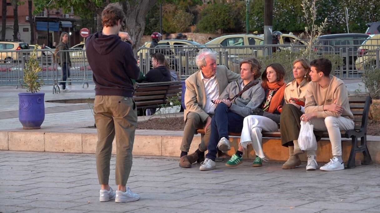 سياح في مراكش