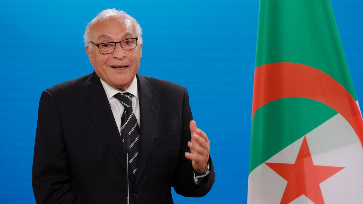 Ahmed Attaf, ministre algérien des Affaires étrangères.