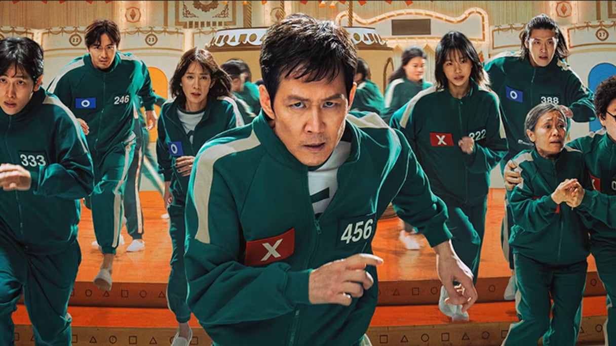 مسلسل لعبة الحبار