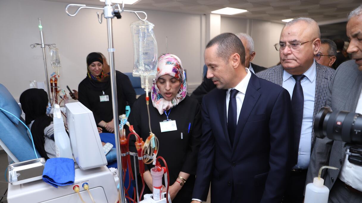 مركز جديد لتصفية الدم بالدار البيضاء.