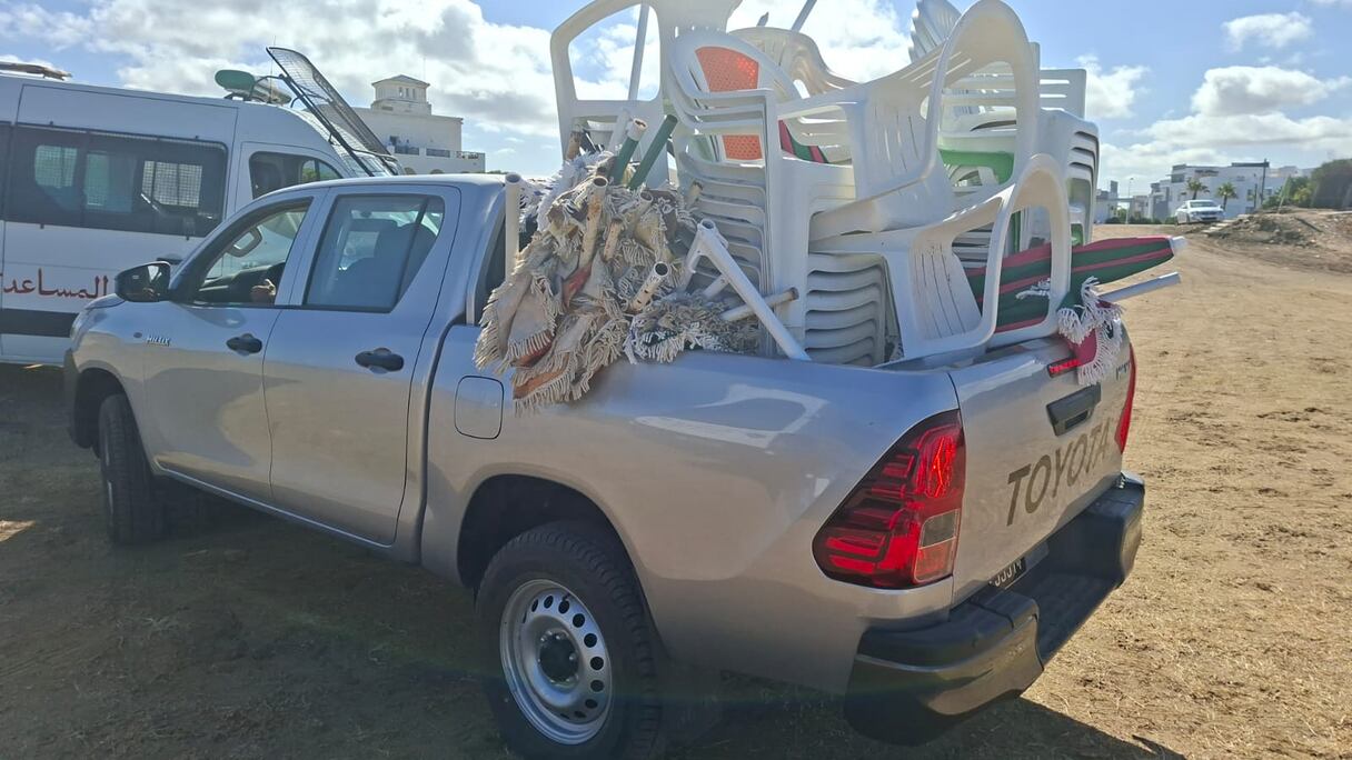 سلطات طنجة تحجز 2000 كرسي