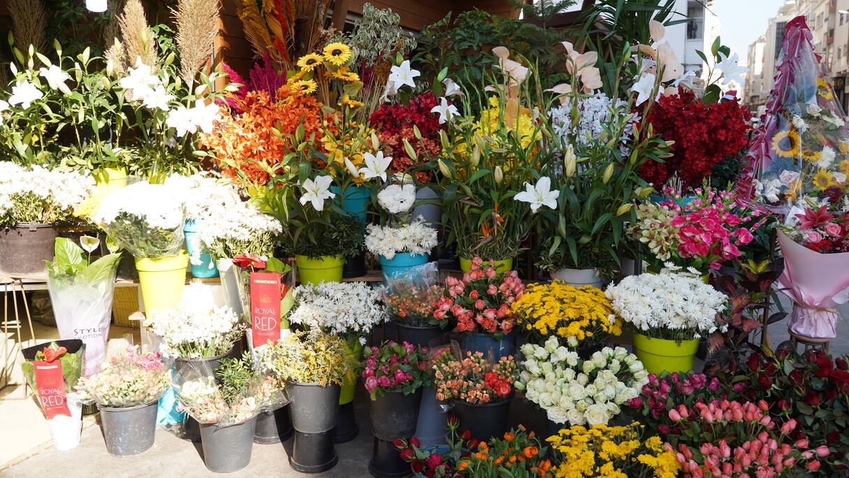 شراء الورود