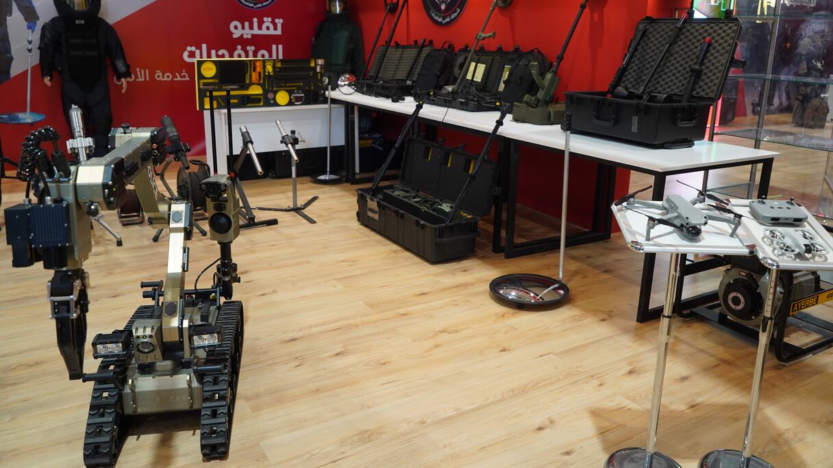 الشرطة المكلفة بتفكيك المتفجرات