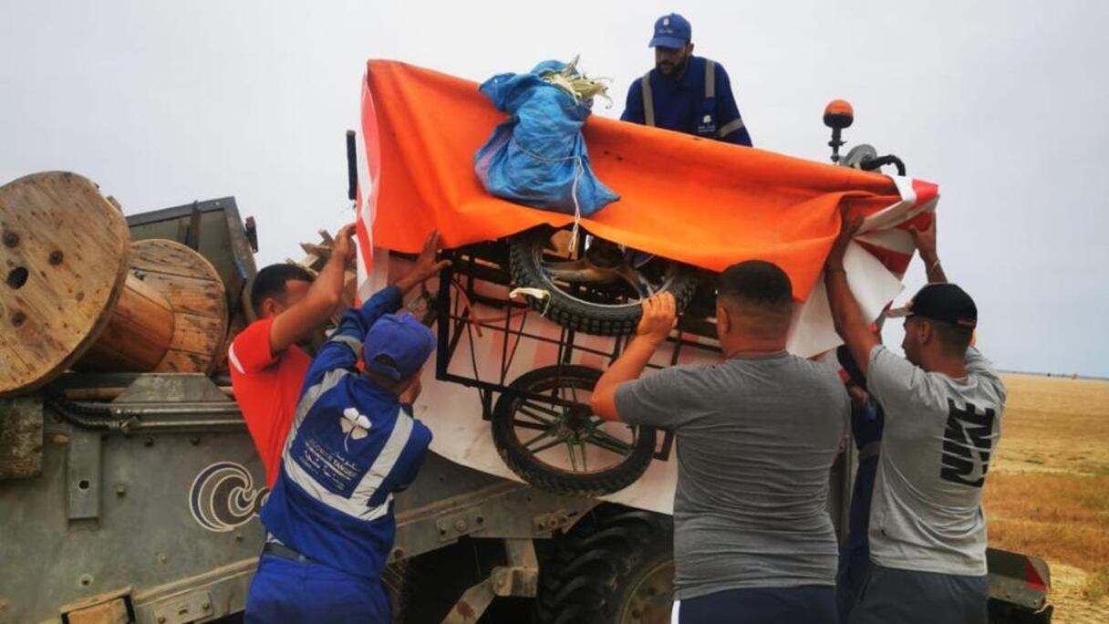 سلطات طنجة تحجز 2000 كرسي