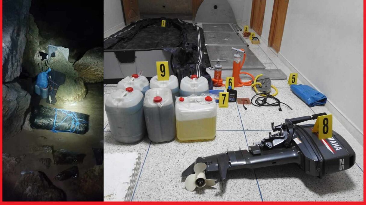 معدات المستعملة في الهجرة السرية