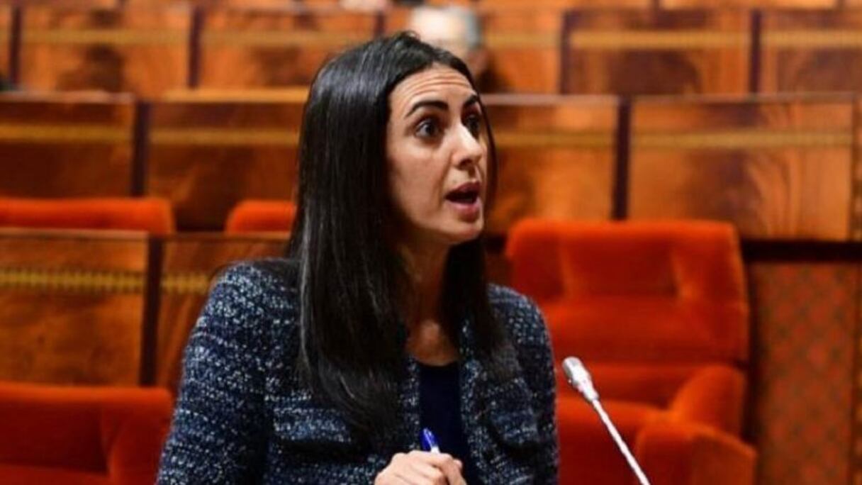 نادية فتاح العلوي، وزيرة الاقتصاد والمالية