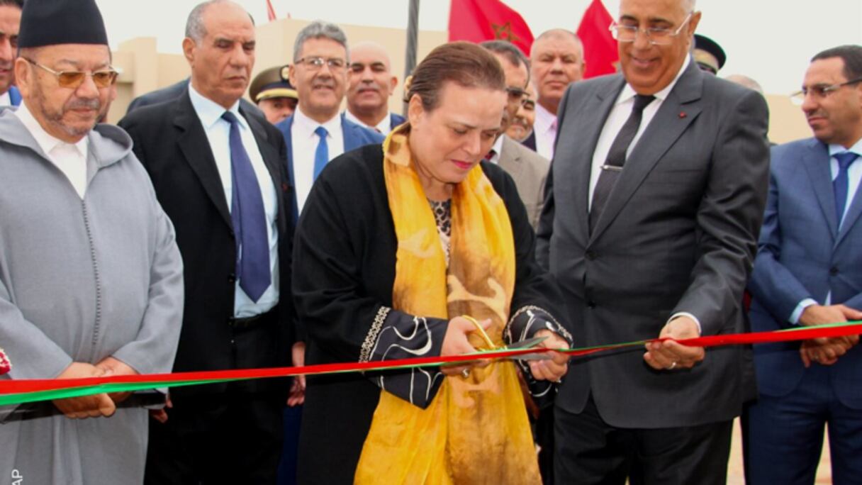 وزيرة التضامن والإدماج الاجتماعي والأسرة، عواطف حيار