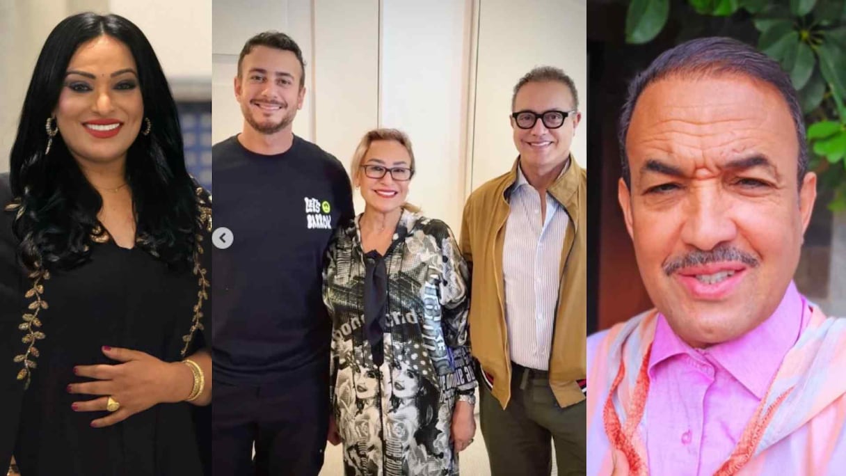 رشيد الوالي، البشير عبده، نزهة الركراكي، سعد لمجرد وبشرى أهريش