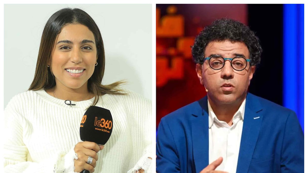 مراد العشابي ورجاء بلمير