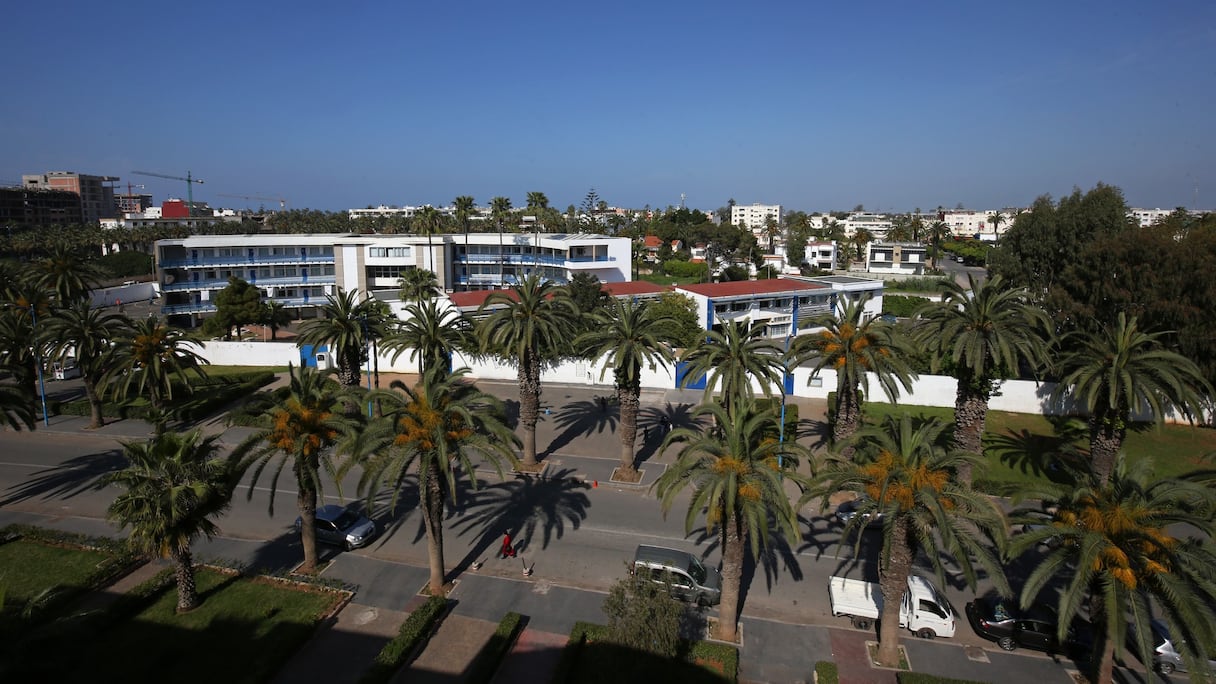 Le groupe scolaire Claude Monet à Mohammedia.
