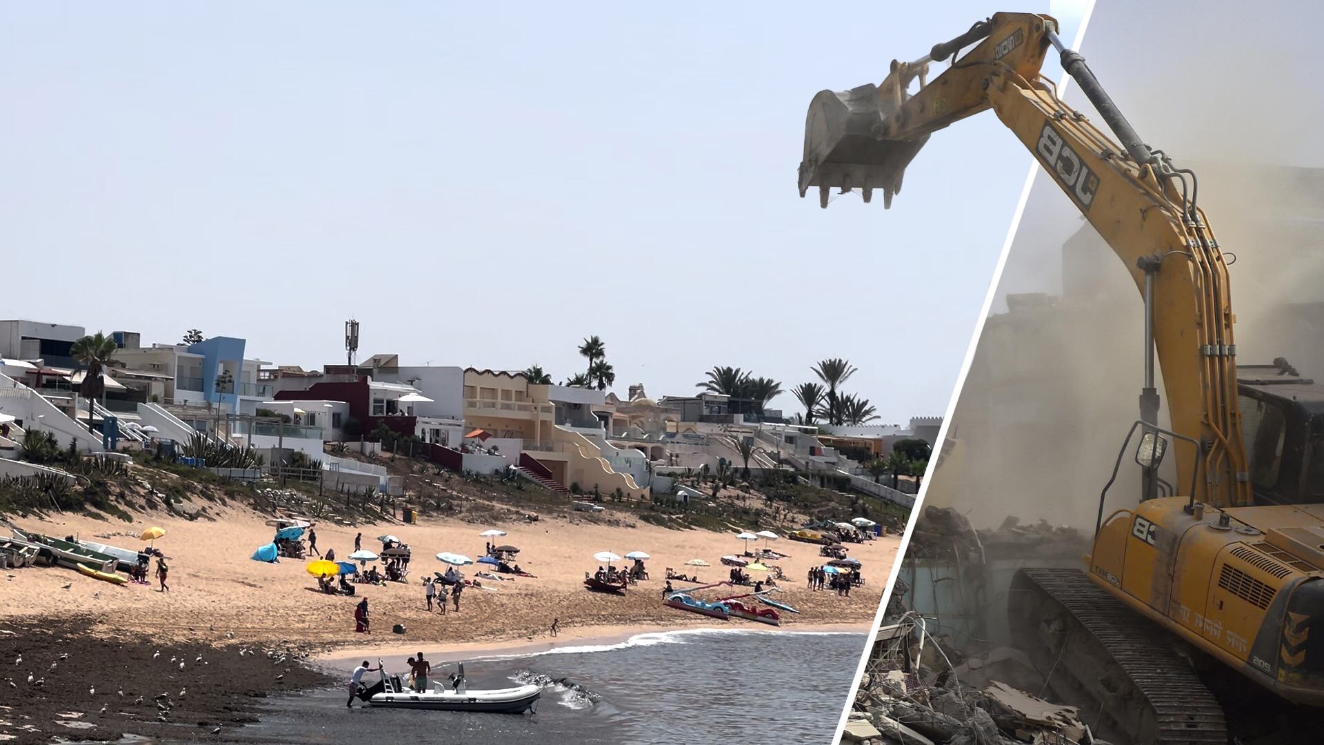 سكان ساحل ببوزنيقة بين الخوف والرفض