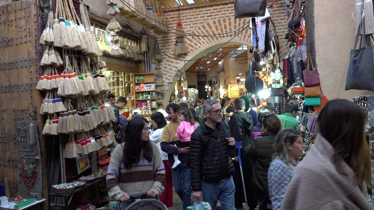 سياح في مراكش