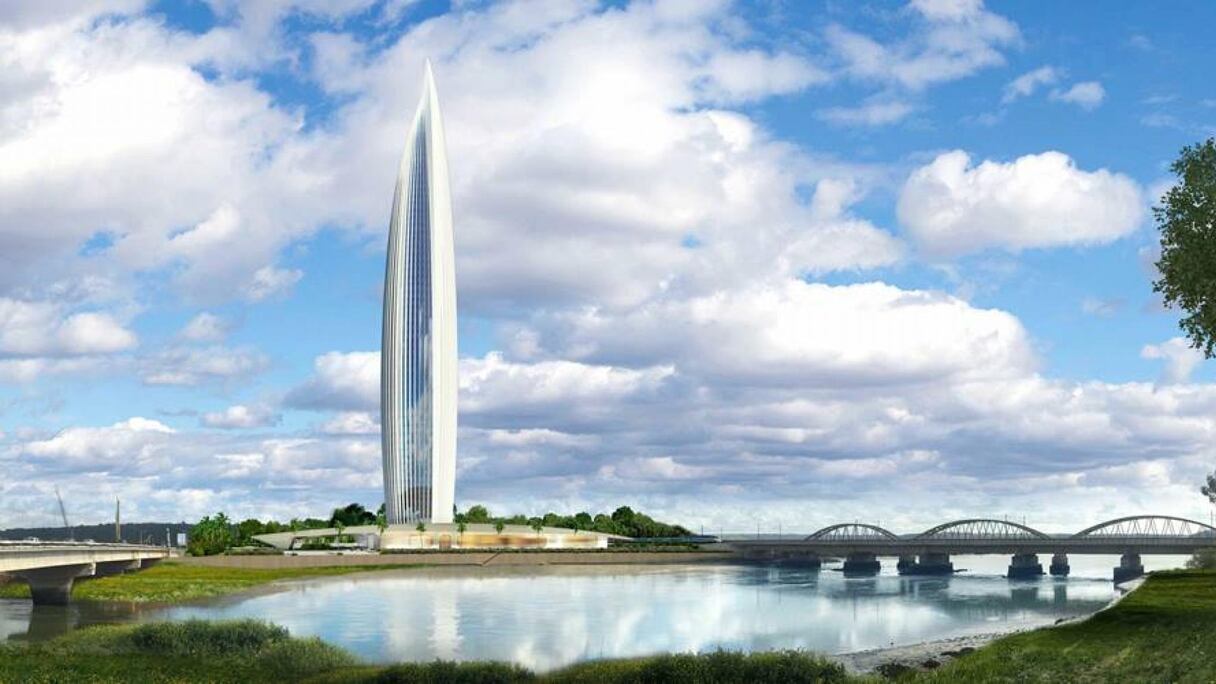 برج محمد السادس بمدينة الرباط