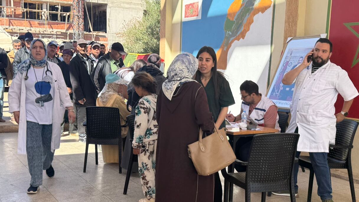 حملة طبية كبرى ببني درار تستقطب أكثر من ألف مستفيد