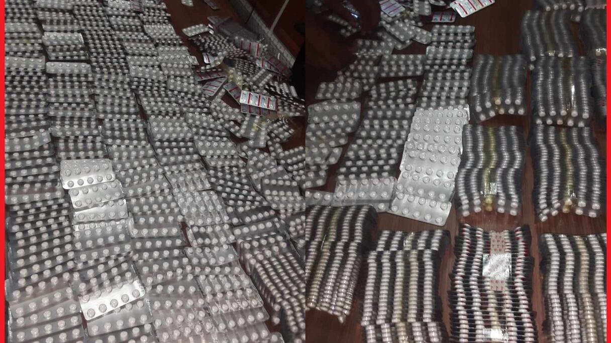 أقراص طبية مخدرة