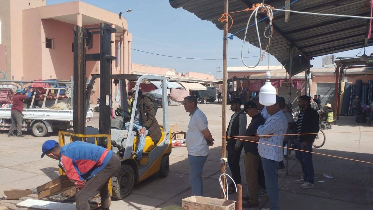 تحرير الملك العمومي بأيت ملول