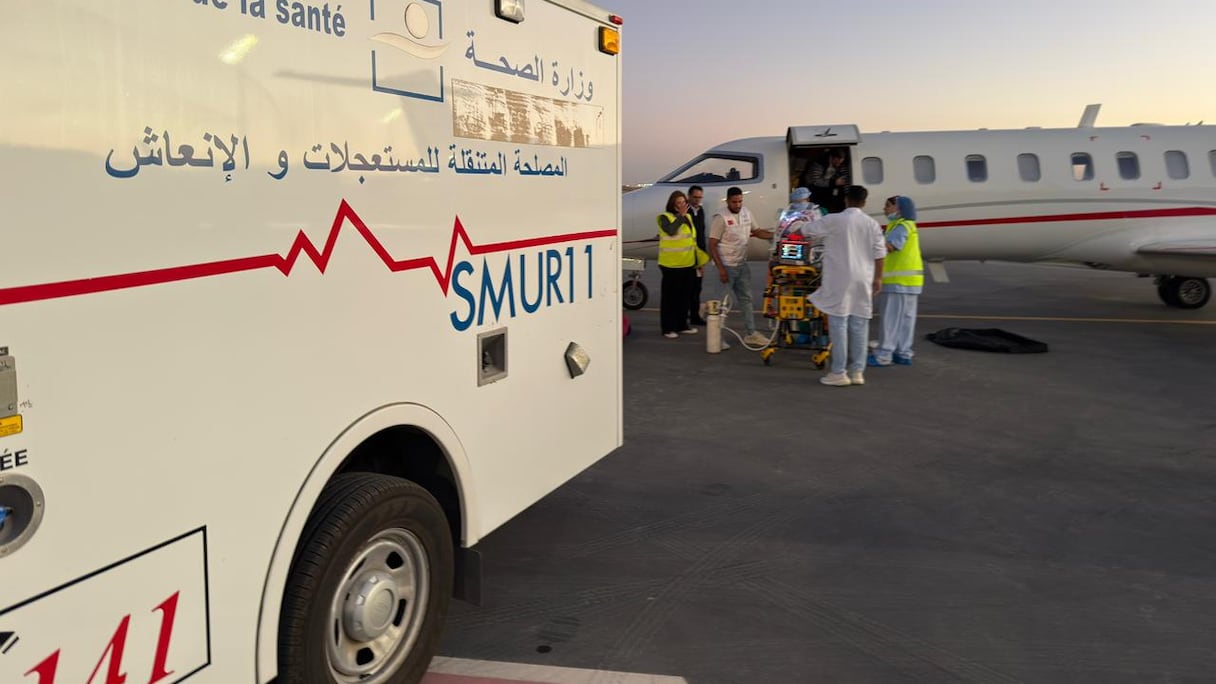 نقل جوي استعجالي لرضيع حديث الولادة من العيون إلى الرباط