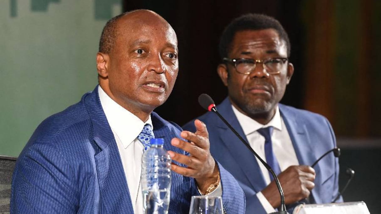 Patrice Motsepe et Véron Mosengo-Omba.