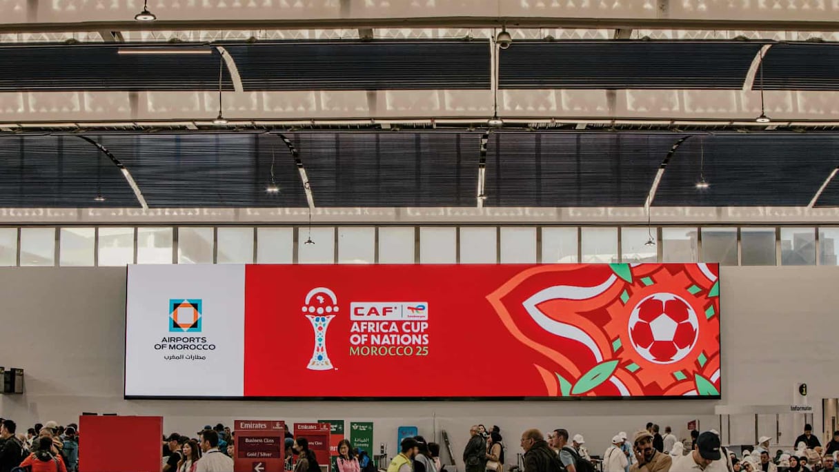 المطارات تتزين بألوان كأس أمم إفريقيا
