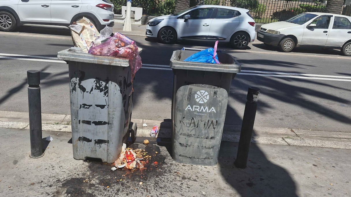 انتشار الأزبال بالجديدة