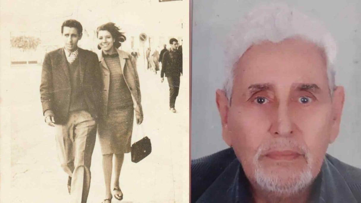 عبد الرحمن الخياط وزوجته نعيمة المشرقي