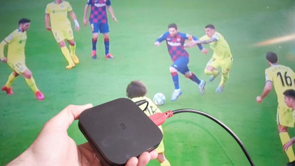 Le petit appareil d'IPTV ou le football piraté pour tous.