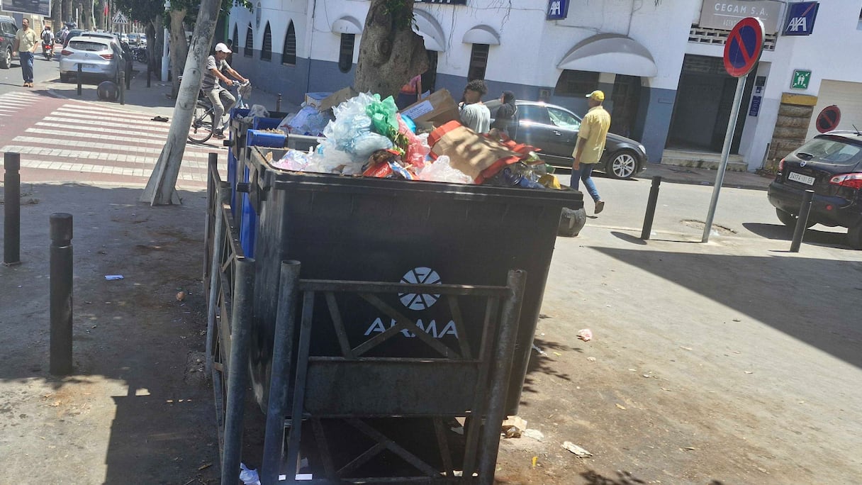 انتشار الأزبال بالجديدة