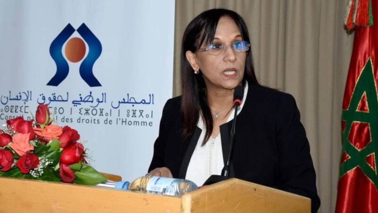 أمينة بوعياش رئيسة المجلس الوطني لحقوق الإنسان