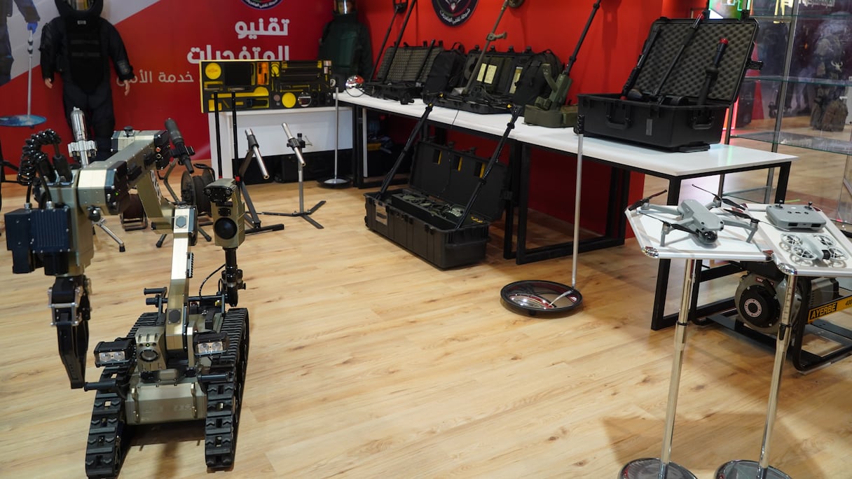 الشرطة المكلفة بتفكيك المتفجرات