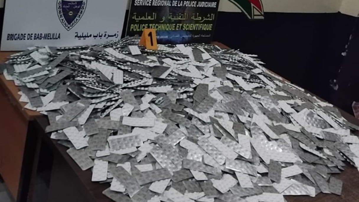 إحباط محاولة تهريب كمية كبيرة من « القرقوبي » بمركز باب مليلية