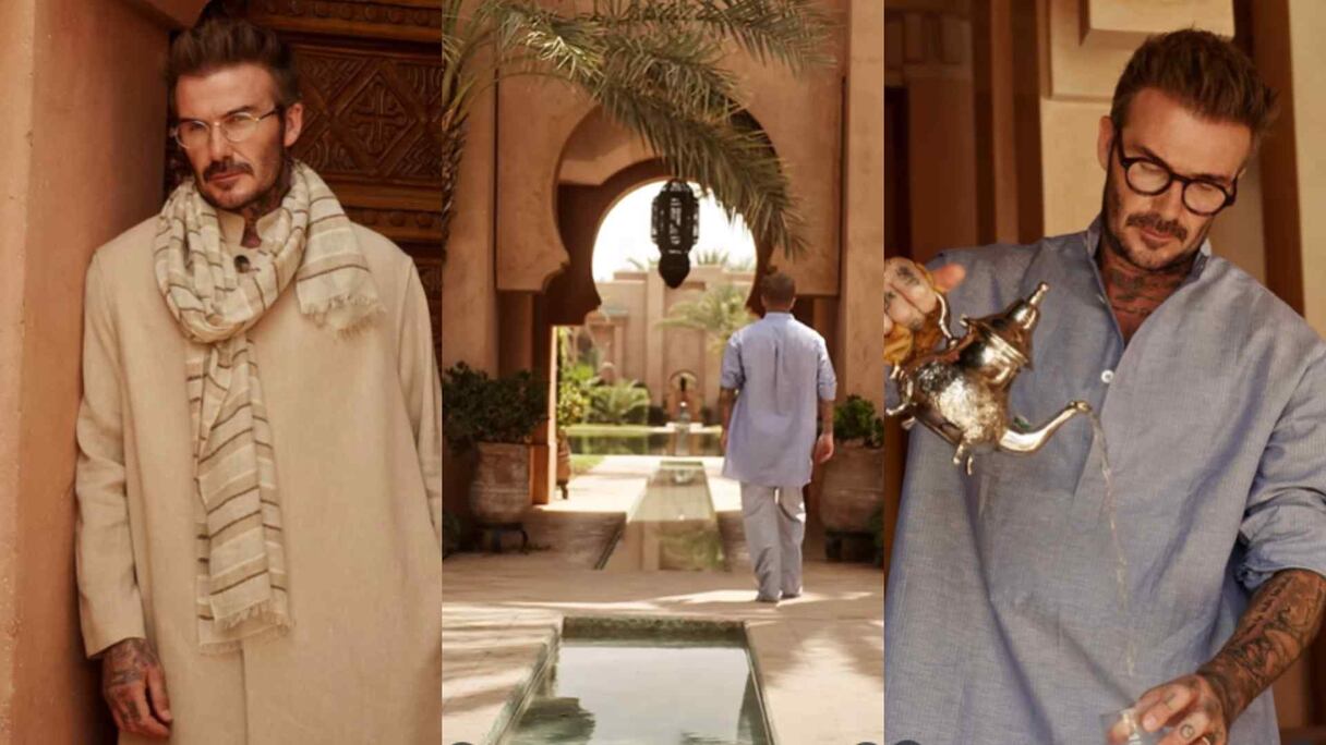 النجم الإنجليزي ديفيد بيكهام