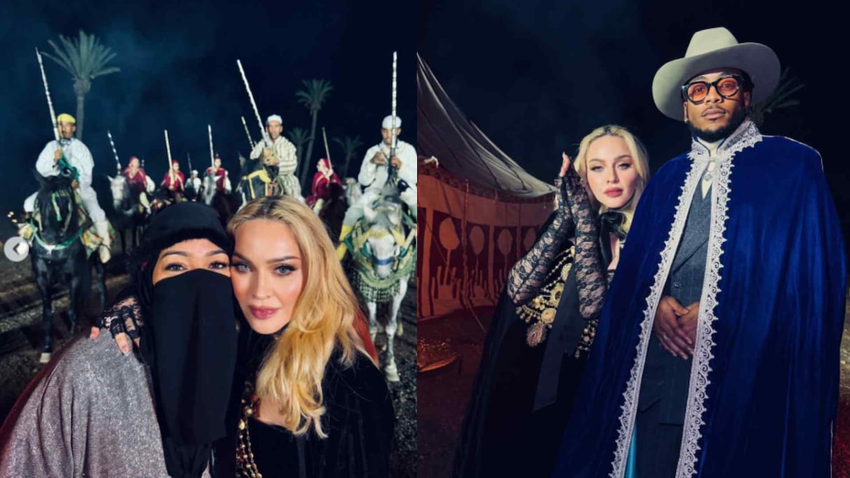 مادونا في مراكش