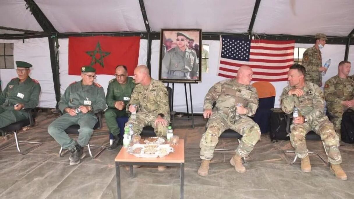 نسخة سابقة من مناورات الأسد الإفريقي